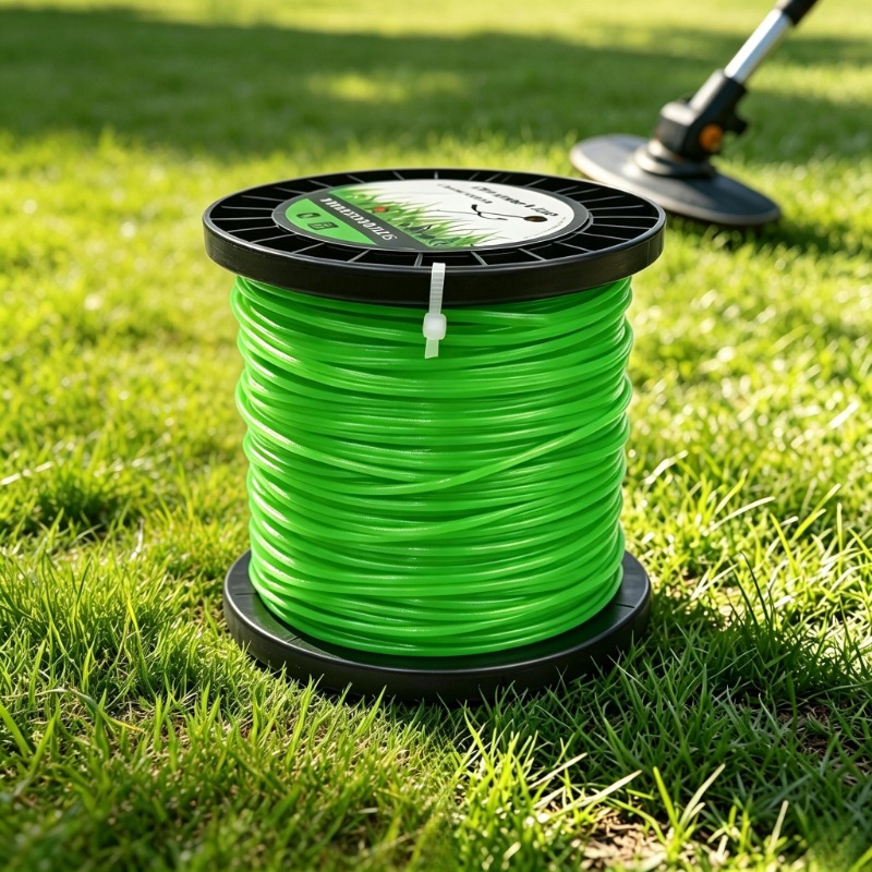Dry Herb Vaping Accessories - 100m*2,4mm Nylon-Trimmerfaden für Freischneider, Unkrautseil, Rasentrimmer-Zubehör,