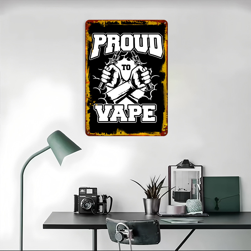 Vape Vaper Vaping Weißblech-Po – Vape Decoration Bewertung und Preis