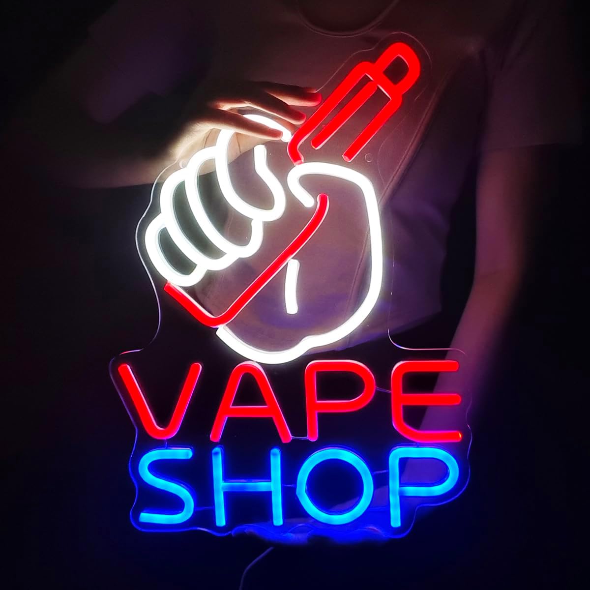 VAPE Shop Leuchtreklame für Sm – Vape Decoration Bewertung und Preis