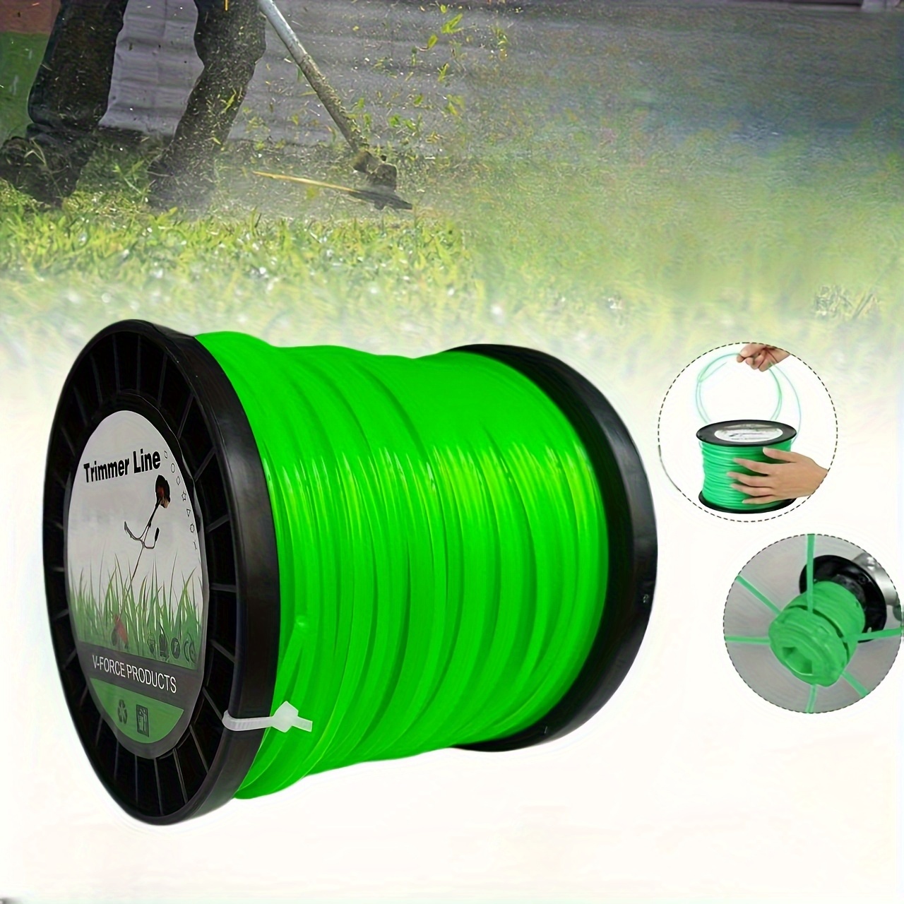 100m*2,4mm Nylon-Trimmerfaden  – Dry Herb Vaping Accessories Bewertung und Preis