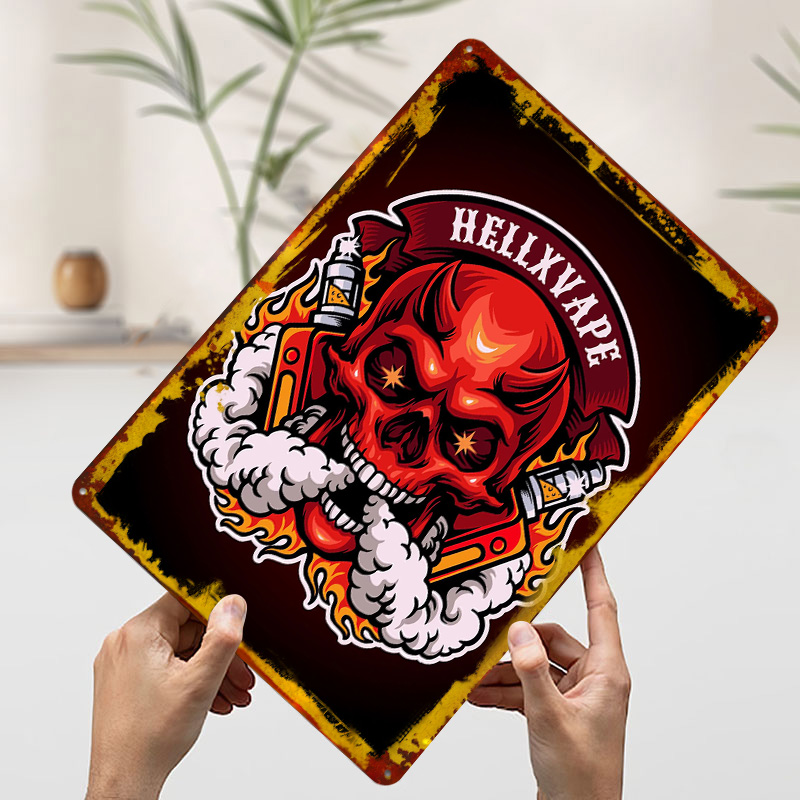 Vape Weißblech-Poster, anpassb – Vape Decoration Bewertung und Preis