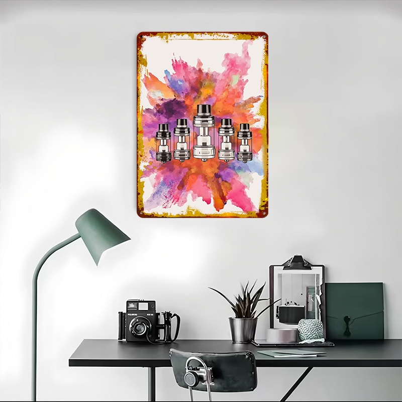 Vape Tanks Colorsplash Weißble – Vape Decoration Bewertung und Preis