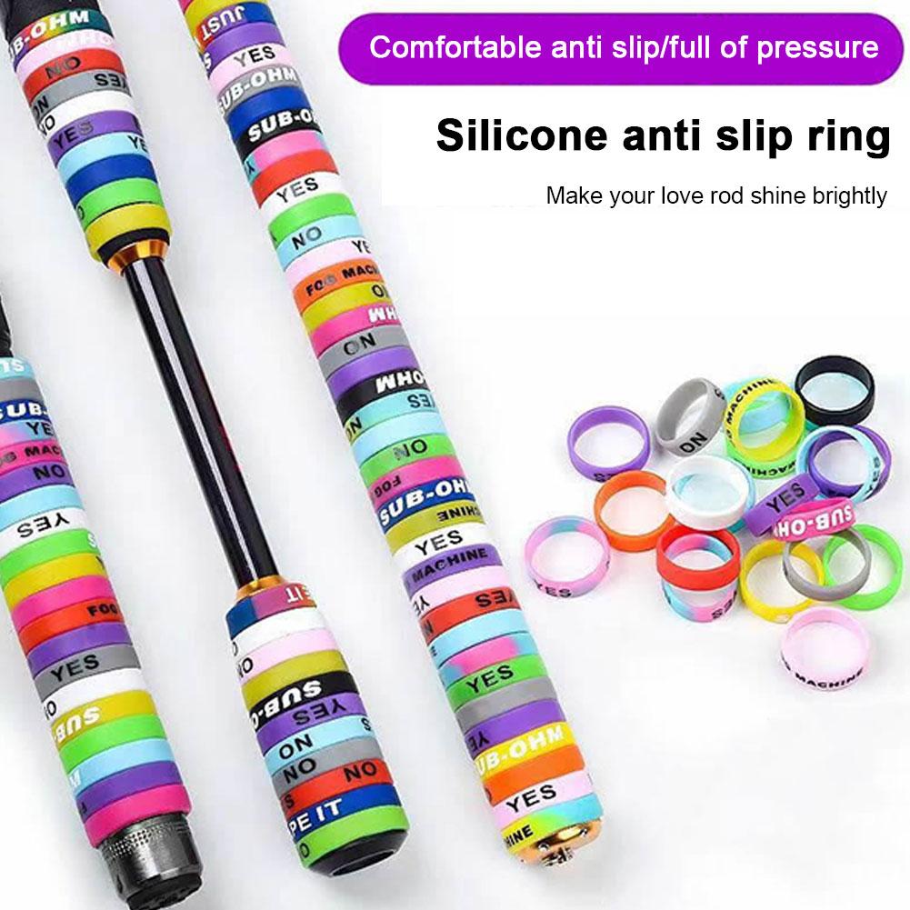 20/50 Stück Anti-Rutsch Siliko – Vape Band Silicone Bewertung und Preis
