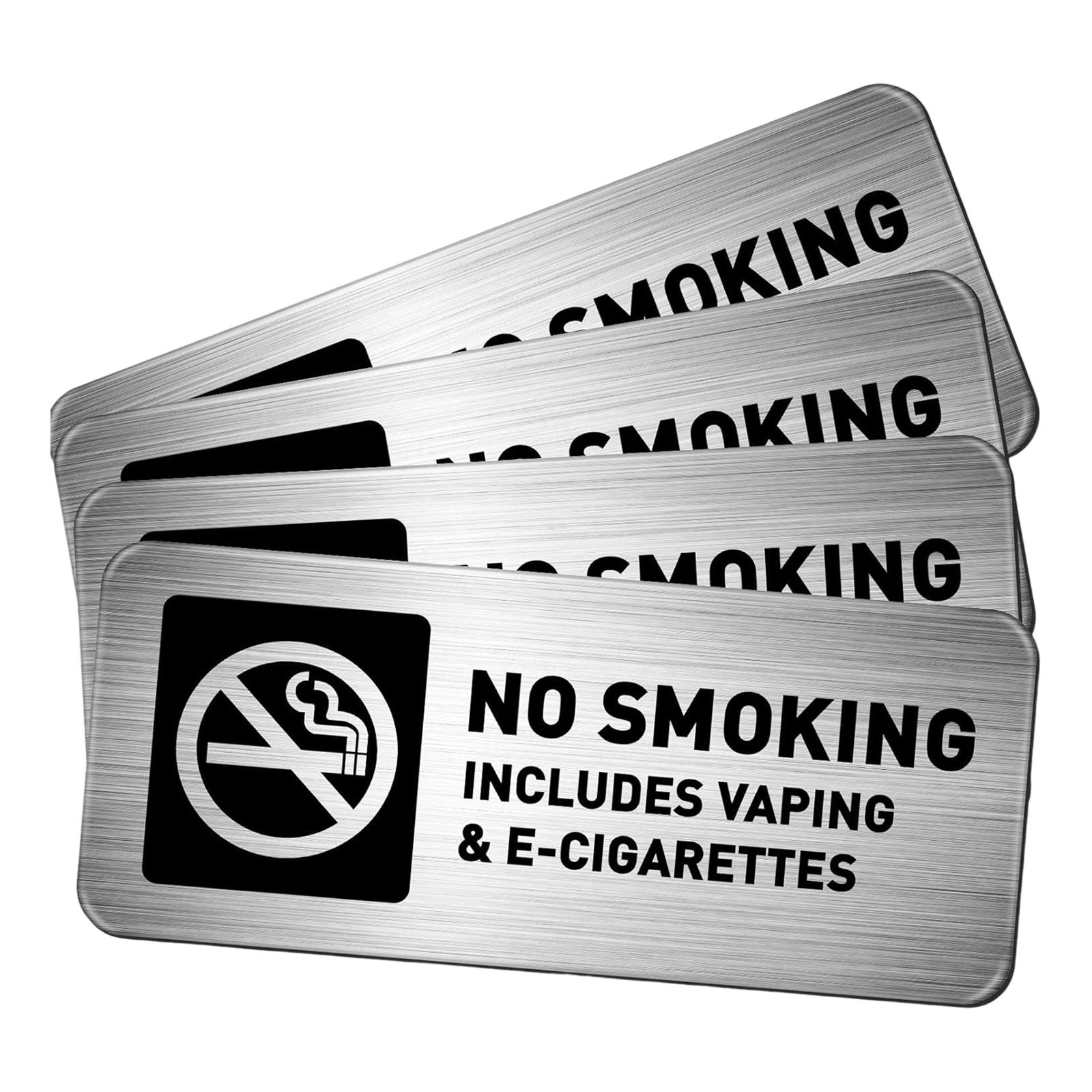 4 Stück Schilder „Rauchen verb – Vape Decoration Bewertung und Preis