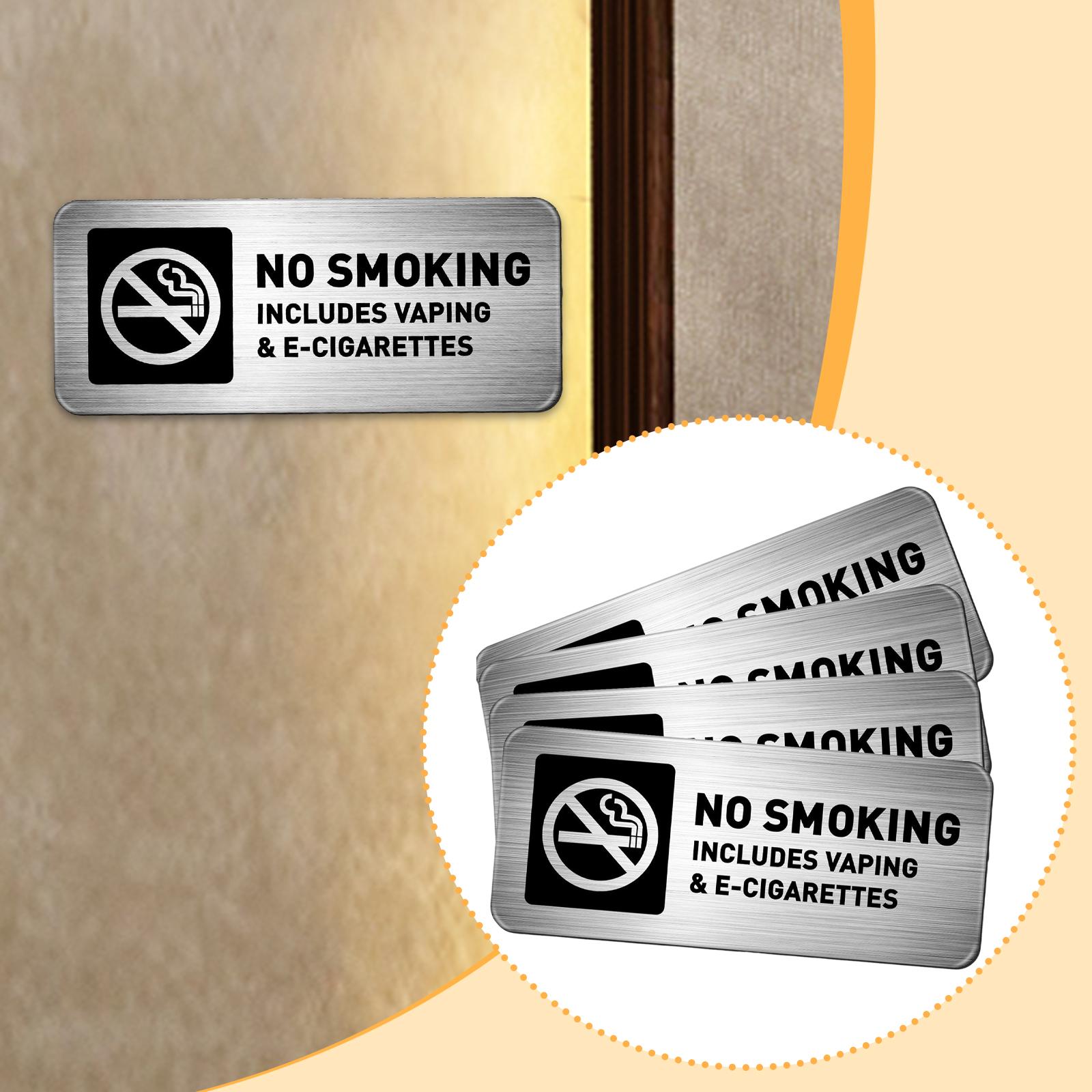 4 Stück Schilder „Rauchen verb – Vape Decoration Bewertung und Preis
