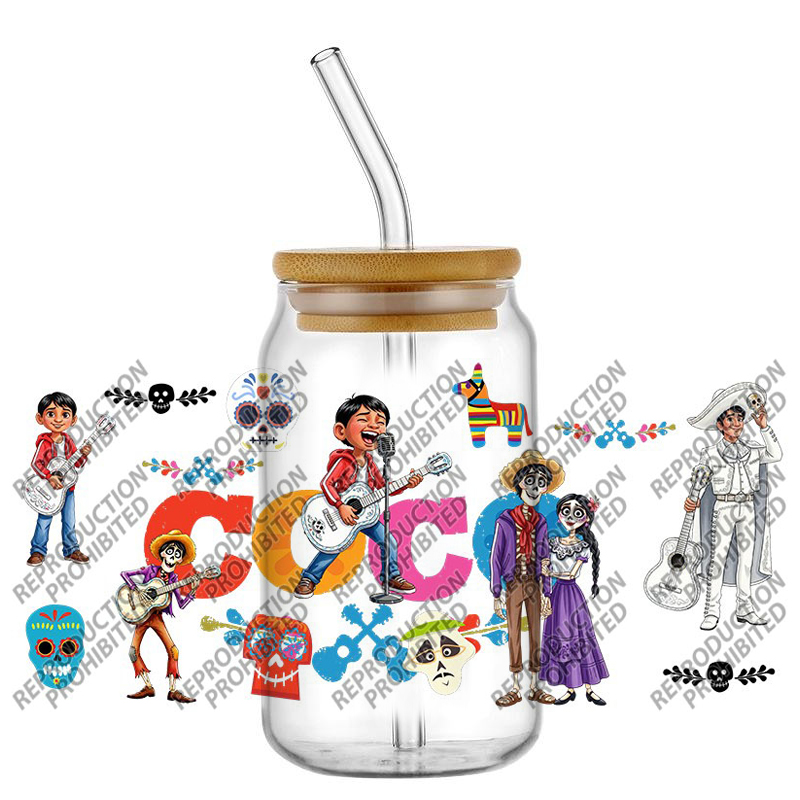Musik Coco Cartoon-Charakter 1 – Rdta Tank Glass Bewertung und Preis