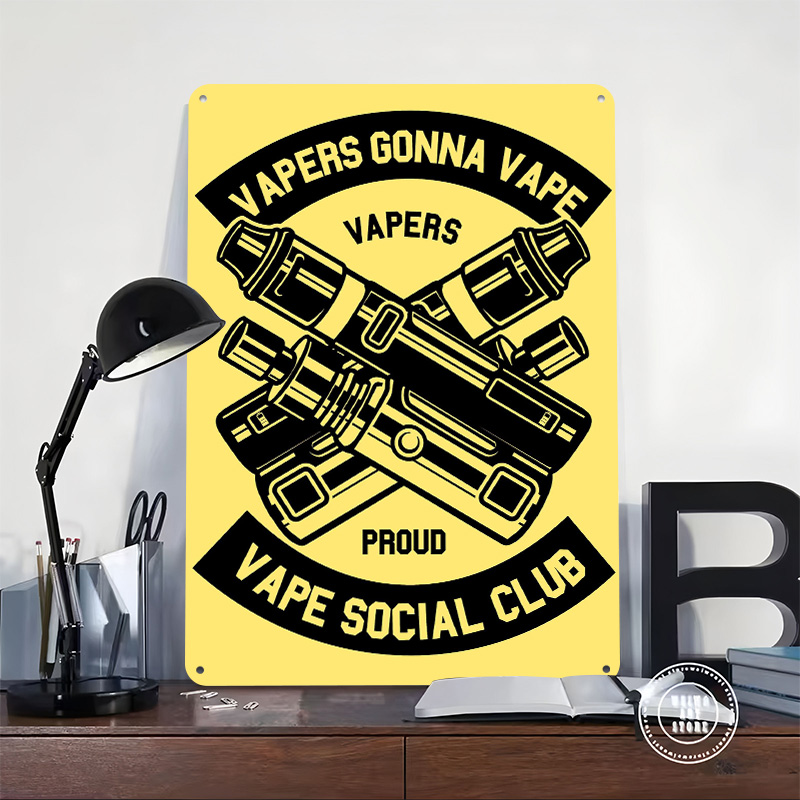 Vape Weißblech-Poster, anpassb – Vape Decoration Bewertung und Preis